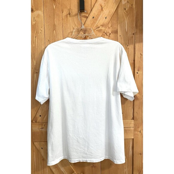 Vtg Smith & Wesson Mens T-Shirt Large Single Stitch USA Gun Graphic Tee Flaw - Picture 2 of 10